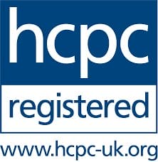 HCPC Registration Logo showing that Apollo Clinics Physiotherapist in Sevenoaks are registered