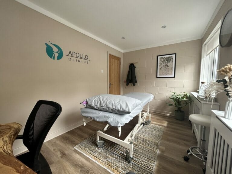 Modern Therapy Room Rental Sevenoaks 12 50 Per Hour   Treatment Room 2 Desk 768x576 